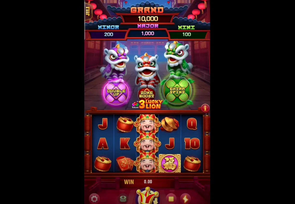 3 Lucky Lions demo